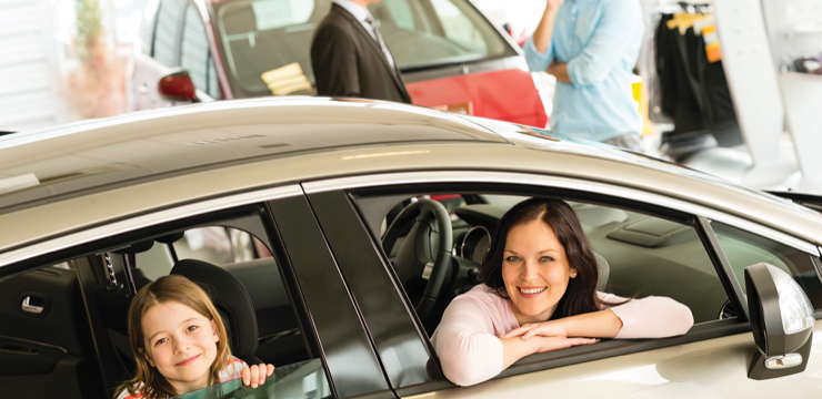 Family car shopping