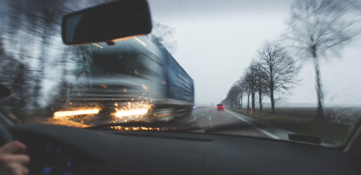 Driving in the rain